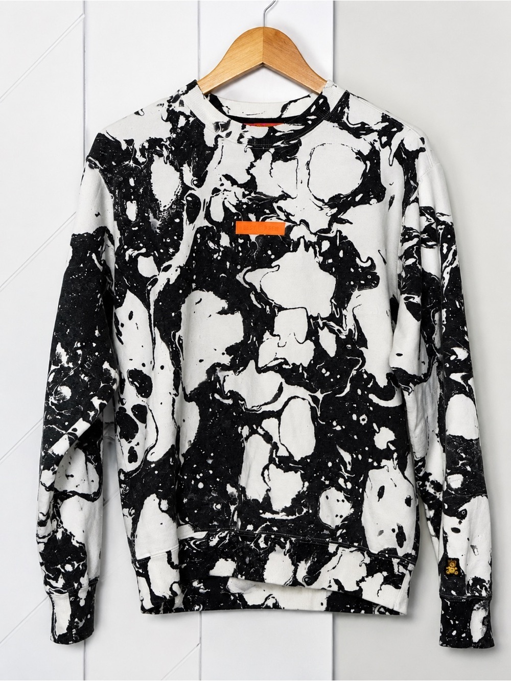 Teddy Fresh x Myfawnwy Marble Crewneck Sweatshirt Unisex XS